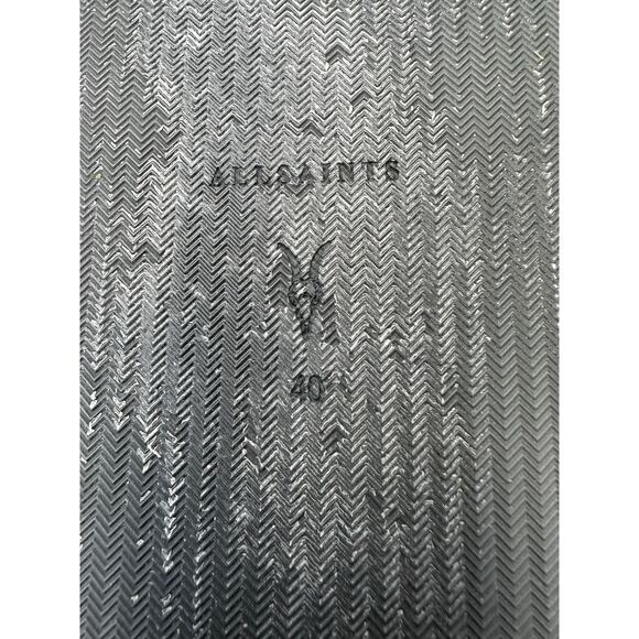 VENUS METALLIC SHEARLING SLIP ON MULES Sz 40, Us 9. SILVER GOLD BUCKLE - Picture 10 of 16